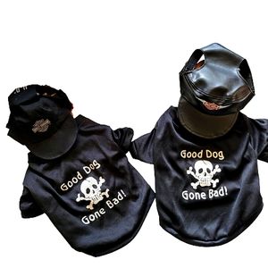Bundle Harley Davidson Dog Caps with Bonus Shirts.